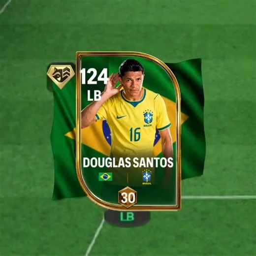 119 Douglas Santos LB 💥- The Engine 🥶🎯 | FC Mobile The World's Game Card Review