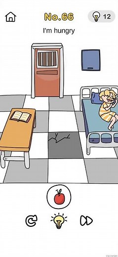 Brain out crazy find level 66 I am hungry walkthrough with solution solution