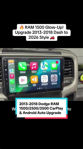 Upgrade Your 2013-2018 Dodge RAM 1500/2500/3500 Dash