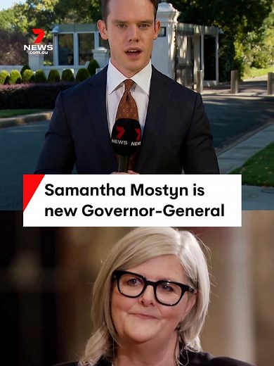 Samantha Mostyn - Australia's New Governor-General