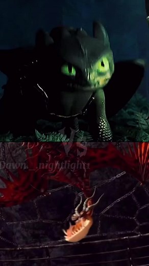 Dragon vs Dragon in the Hidden World | Toothless vs Hookfang