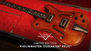 Die „Huberman” Stradivari ist weltberühmt, ihr Wert beträgt mehrere Millionen Dollar. Heute gehört sie dem Violinisten Joshua Bell. Lässt sich der Vibe so eines Instruments in die Gitarrenwelt übersetzen? In der Yuriy Shishkov Violinmaster haben wir es versucht. Die Auflage ist streng limitiert auf 60 Exemplare. Details: Hollow Flame Maple Body, zum Patent angemeldete Floating Bridge mit verstellbaren Saitenreitern sowie eine Kombination aus Piezo und elektronischen Pickups. Das Finish besteht n