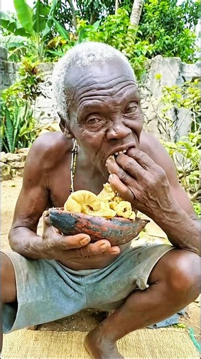 African Village Cooking with Hadza Elder | Real Life Documentary.#shorts