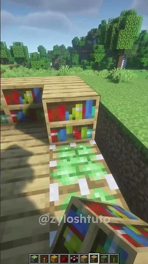 How to Make an Auto Enchanting Room in Minecraft ✨ | ZyloshTuto