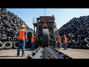 Inside a Car Tire Factory – (Full Process) How Millions of Tires Are Made