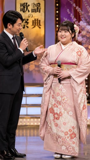 ぽっちゃりした由美子の歌は魅力たっぷり！岸壁の母