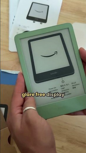 Amazon Kindle 11th Gen: New Features and Stunning Matcha Color! #shorts