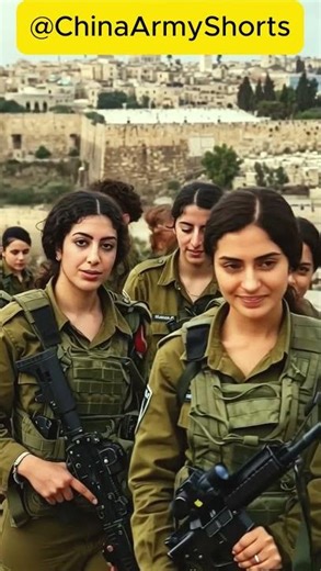 🔥 Courage & Strength – Israeli Female Soldiers in Action 🪖✨ #shorts