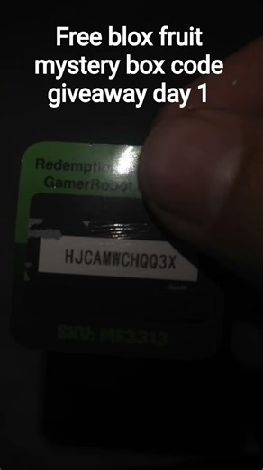 Free mystery box code