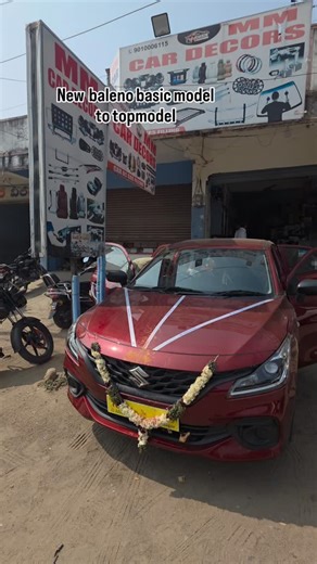 MM Decors on Instagram: "New baleno basic model to topmodel #balenomodified #suzuki #carlovers #"