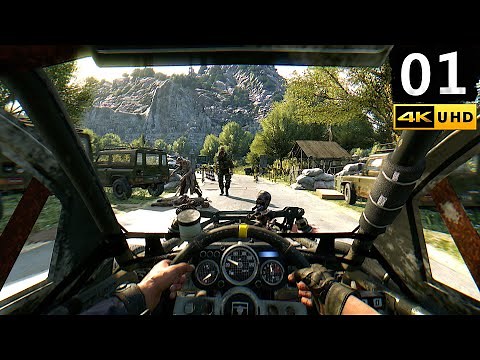 Dying Light The Following Gameplay Walkthrough Part 1 - PC 4K 60FPS No Commentary