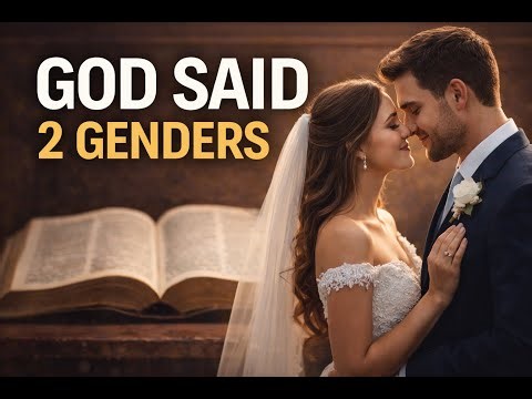 GOD SAID ONLY 2 GENDERS - MALE AND FEMALE - GOD HAS NOT CHANGED HIS MIND.