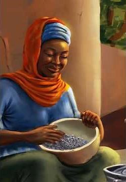 Peindre le mouvement : la pluie de mil. 🎨🥣 | Issbarts