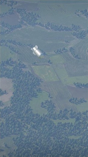 Bomber Plane Drops 2 Big Size Nuclear Bombs! War Thunder #shorts