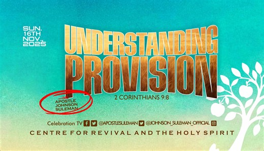 FULL Message || UNDERSTANDING PROVISION By Apostle Johnson Suleman || Sunday Service - 16th Nov., 2025 | Apostle Johnson Suleman