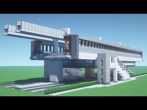 [Minecraft Tutorial] Monorail Station / Part1