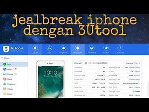 Jailbreak iPhone using 3UTools....(case of forgotten iCloud ID)