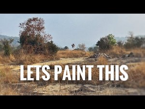 Plein Air Watercolor Painting Demo / Let the Brush Dance