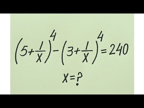 Oxford University Admission Interview Trick | Algebra Simplification | Olympiad