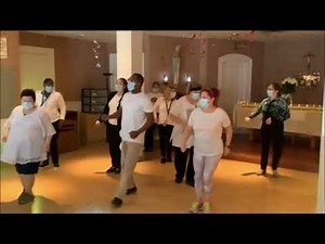 La grande famille du Centre d’hébergement Fernand-Larocque danse sur le rythme de « Jérusalema »