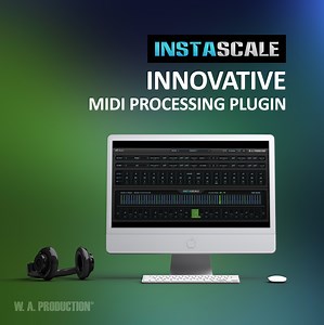 InstaScale by W. A. Production - MIDI Processor Plugin VST VST3 Audio Unit AAX