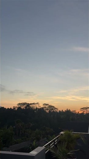 Sunrise Over Bali 🌴 This Could Be Your Morning in Bali