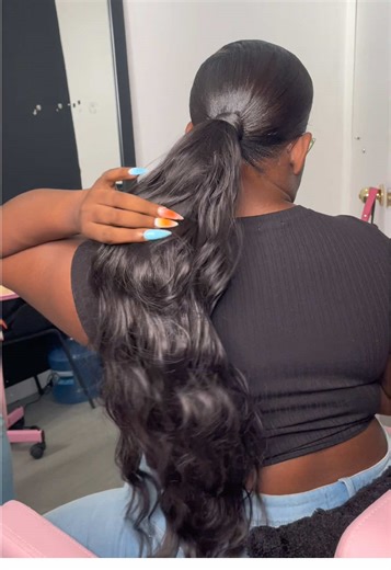 Sleek Ponytail Tutorial with Fiana Hair