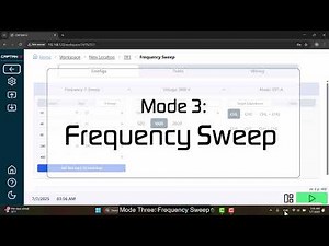 Single, Dual & Sweep Frequency Testing with CAPTAN