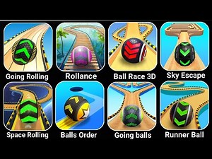 8 Ball Games Challenge 😱 | Going Balls to Runner Ball Gameplay