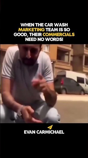 When The Car Wash Marketing Team Is So Good, Their Commercials Need No Words!