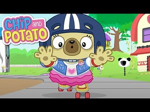Chip and Potato | Slipping & Sliding! | Cartoons For Kids | Watch More on Netflix