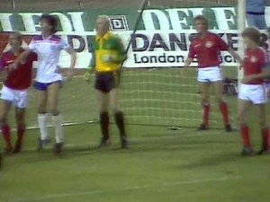 21/12/1983 European Championship Qualifyer ENGLAND v DENMARK