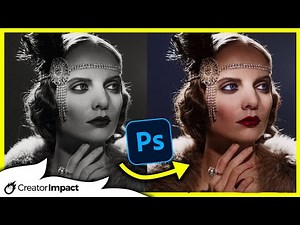 Colorize B&W Images in Photoshop (Neural Filters & Manually!)