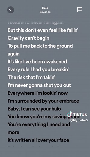 Halo by Beyoncé: Full Lyrics and Song Details
