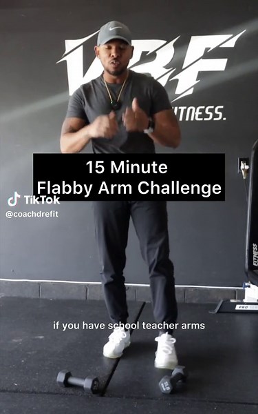 15-Minute Flabby Arm Workout Challenge for Beginners