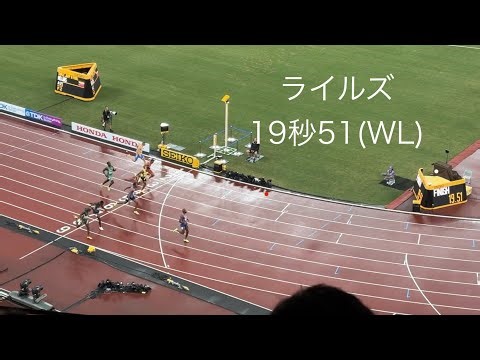 🇺🇸ノア・ライルズ 200m 19秒51の走り 【東京2025世界陸上】 Noah LYLES 19.51 WL