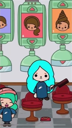 Toca Boca Making hair