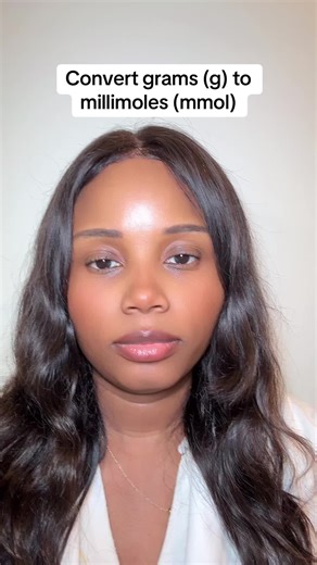 Calculate millimoles #pharmacycalculations #pharmacytiktok | Pharmacy