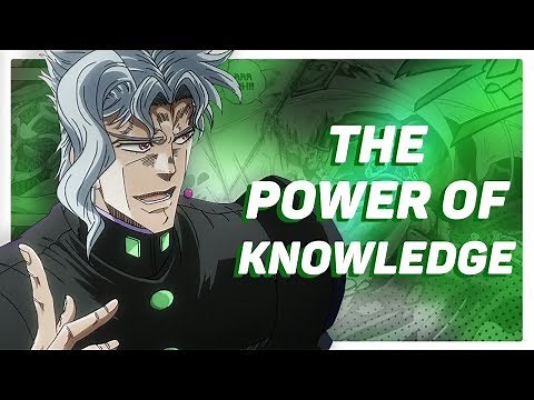 Noriaki Kakyoin: The Power of Knowledge