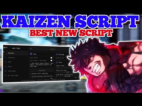 Kaizen Roblox Script | BEST AUTO FARM LEVEL & UNLI EXP AND MORE✨