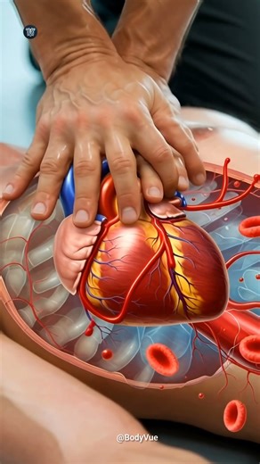 CPR in Action 3D Anatomy Video #shirtvideo #humanbody
