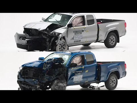 Difference between a Moderate Overlap Crash and Small Overlap Crash in a good rated vehicle