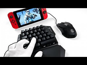 Mouse & Keyboard on NINTENDO SWITCH... Unboxing GameSir VX + Fortnite Battle Royale