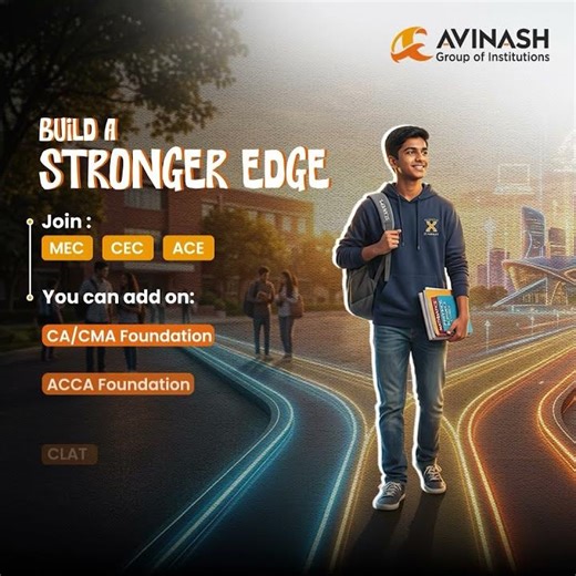 Start your journey the right way at Avinash Group of Institutions.