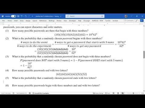 MATH-108 Practice Test 2 Spring 2026