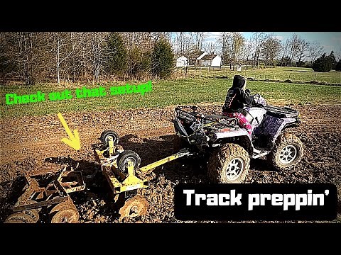 The Old No.7 Speedway gets prepared - we are going to race!! 🏎🏎