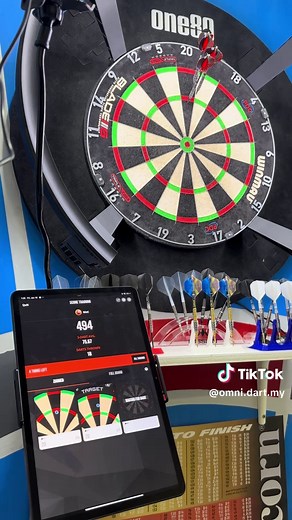 Test omni scoring system by Target #omni #target #dart