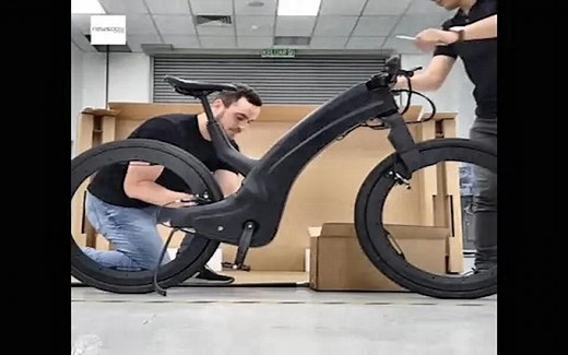 [Recently Made] Reevo：Hubless电子自行车拆箱