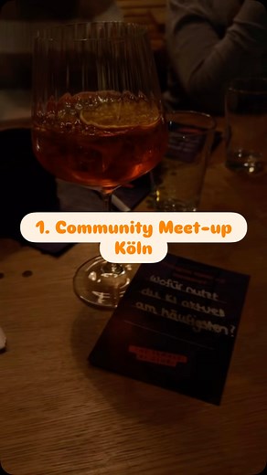 The Female AI Club went Köln for the first time! Bei unserem 1. Community Meetup in Köln gestern Abend haben wir gemütlich gegessen, uns gegenseitig KI erklärt, Anwendungsfälle ausgetauscht & beschlossen: Zusammen sind wir stärker als alleine! 🧡 Danke an die tollste Community für den Kölle-Abend 🥰🤝 | The Female AI Club