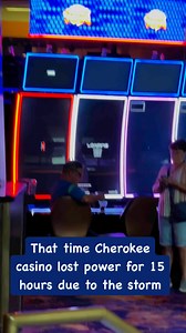 13 reactions | Power outage at the casino. They do have a backup generator, but the air conditioning was out in the rooms all night. The rooms just had one light. Some had bonuses on their slot machines. I’m not sure what happened with them. It was a nightmare for the slot attendants. #casino #slots #poweroutage #cherokee | Kim Fox Walker | Facebook